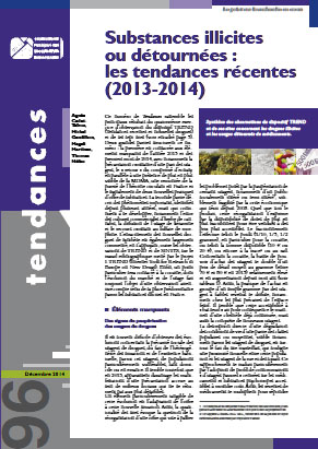Tendances 96 - décembre 2014 - Substances illicites ou détournées : les tendances récentes (2013-2014)