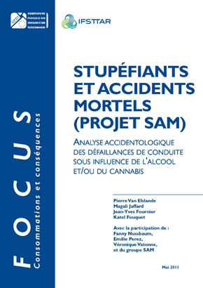 Stupéfiants et accidents mortels (projet SAM) - Analyse accidentologique