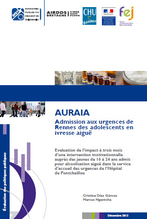 Admissions aux urgences de Rennes d'adolescents en ivresse aiguë (AURAIA)