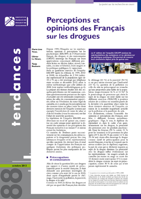 Perceptions et opinions des Français sur les drogues