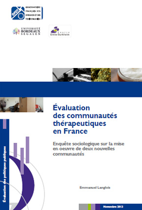 Evaluation des communautés thérapeutiques en France